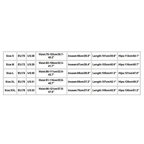 JiaMeng Pantalones Chino Slim Fit Casual para Hombre Pantalones Deportivos Largos e Informales Pantalones a Cuadros de Corte Ajustado Pantalones de chándal para Correr