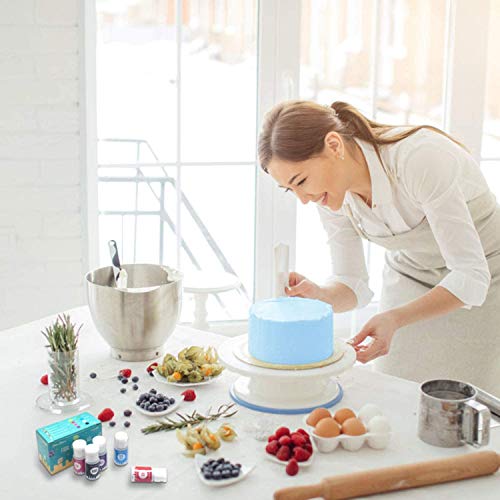 JIM'S STORE Colorante Alimentario en gel 8*12.5ml, Set de Colorante Alta Concentración para Colorear los Bebidas Pasteles Galletas Macaron Fondant