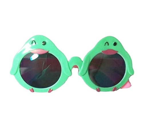 JINGHANLIANG Vidrio Protector 2pcs Gafas De Sol For La Muchacha, Niño, Adolescente，UV400 Protección contra Rayos Solares Ultravioleta，Gafas De Moda (Color : Green)
