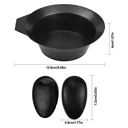 Jinlaili 6PCS Kit de Herramientas para Coloración, Kit de Tinte para el Cabello, Tinte de Peluquería, Tazón, Cepillos, Profesional Kit de Color de Cabello, Kit de herramientas de tinte para el pelo