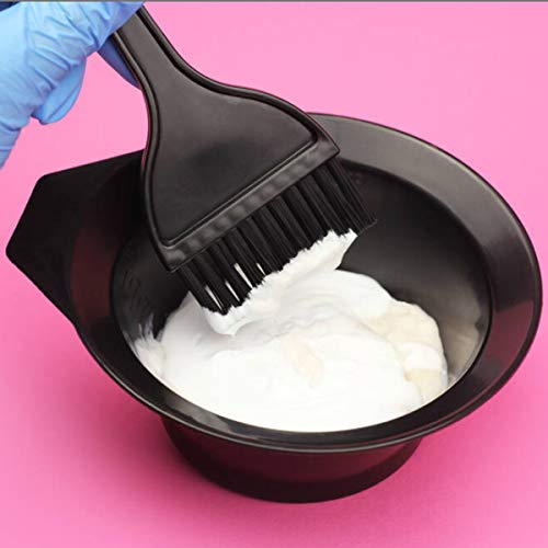 Jinlaili 6PCS Kit de Herramientas para Coloración, Kit de Tinte para el Cabello, Tinte de Peluquería, Tazón, Cepillos, Profesional Kit de Color de Cabello, Kit de herramientas de tinte para el pelo