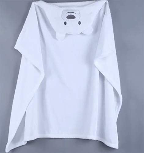 Jinxuny Suave y confortable bebé con capucha capucha de empañar Manta Albornoz Toalla linda animal del oso del abrigo del niño Baño Cobertura completa bebé Eleeping P