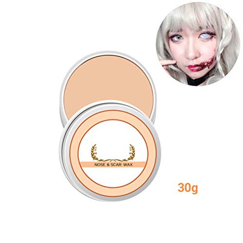 JiuRong Cera de Maquillaje para Halloween con Efectos Especiales