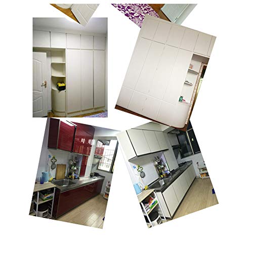 JLCorp - Papel de contacto con textura mate, autoadhesivo, revestimiento de papel de vinilo para estantería, revestimiento de cajón, adhesivo para encimera, 3 metros