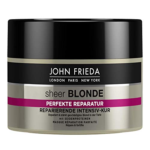 John Frieda Sheer Blonde - Tratamiento intensivo para cabello rubio, 250 ml