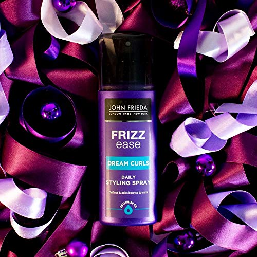 John Frieda Spray Dream Curls 200ml | Rizos Perfectos | Rizos Definidos | Pelo Rizado | Antiencrespamiento