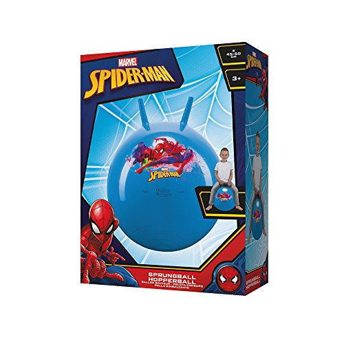 John - Toys- Marvel Spiderman Pelota saltarina Canguro (59549)