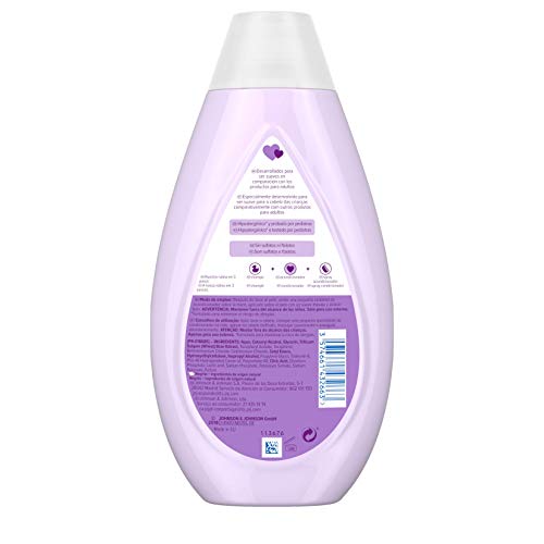 Johnson's Baby Gotas de Fuerza Acondicionador para Niños, Especialmente Diseñado para Ayudar a Fortalecer el Cabello - 3 x 500 ml