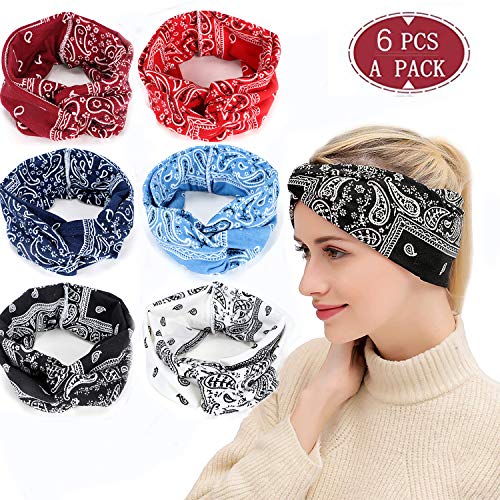 Joinfun diademas mujer turbantes para mujer accesorios cinta pelo bandas para el pelo mujer (D)