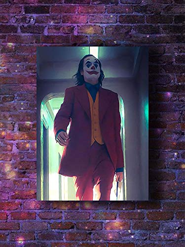 Joker images,Joker arte Sala Decoración del Hogar Lienzo Arte de la Pared Pinturas Modernas Decoración del Hogar Abstracto Pintura al óleo 45,7 x 61 cm