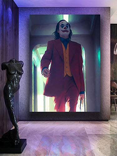 Joker images,Joker arte Sala Decoración del Hogar Lienzo Arte de la Pared Pinturas Modernas Decoración del Hogar Abstracto Pintura al óleo 45,7 x 61 cm