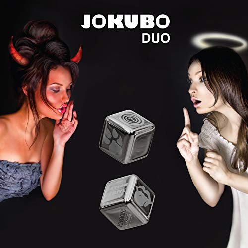 JOKUBO Duo | Juego para Parejas - Versión española 2019 - Juegos de Mesa Adultos - Dados Divertidos – Un Regalo Original para Pareja - Juguete Amoroso - Love Toy - San Valentin