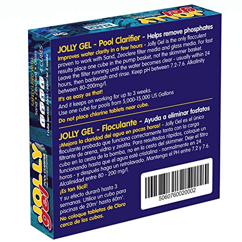 Jolly Gel Pool Clarifier Gel Flat Pack (x 4 Blocks)