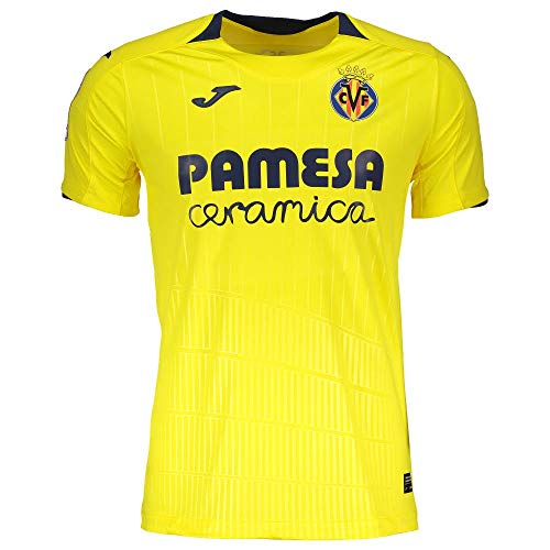 Joma - Villarreal 1ª Camiseta 18/19 Color: Amarillo Talla: Small - 36-38" Chest