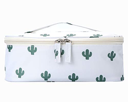 JooNeng - Neceser de maquillaje, bolsa para cosméticos, neceser de viaje, con compartimentos para maquillaje, estuche de maquillaje portátil