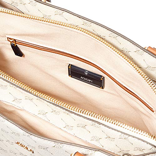 Joop! Cortina Andrea Shopper Mhz Tote, 13 x 27 x 37 cm, color Blanco, talla 13x27x37 cm (B x H x T)