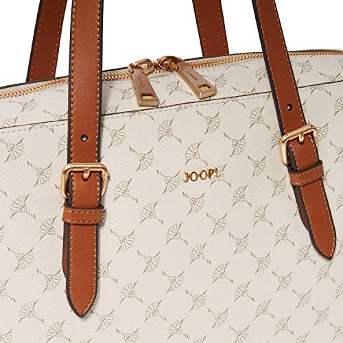 Joop! Cortina Hanni Businessshopper Lhz - Bolso para mujer (8 x 28 x 37 cm), color Blanco, talla 8x28x37 cm (B x H x T)