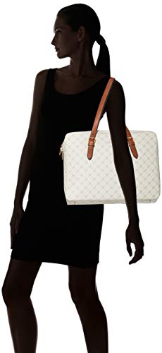 Joop! Cortina Hanni Businessshopper Lhz - Bolso para mujer (8 x 28 x 37 cm), color Blanco, talla 8x28x37 cm (B x H x T)