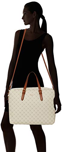 Joop! Cortina Nanni Businessshopper Lhz - Bolso para mujer (10 x 30 x 39 cm), color Blanco, talla 10x30x39 cm (B x H x T)