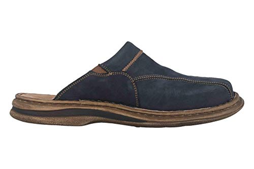 Josef Seibel - Zuecos para hombre, color Azul, talla 43 EU