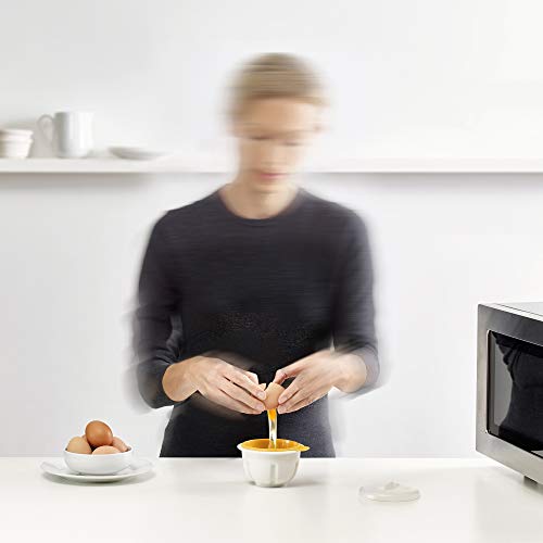 Joseph Joseph M-Poach Escalfador de Huevos para microondas, Multicolor
