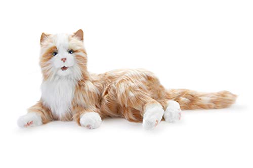JOY FOR ALL Ageless Innovation Companion Pets - Gato atigrado de Color Anaranjado - Realista