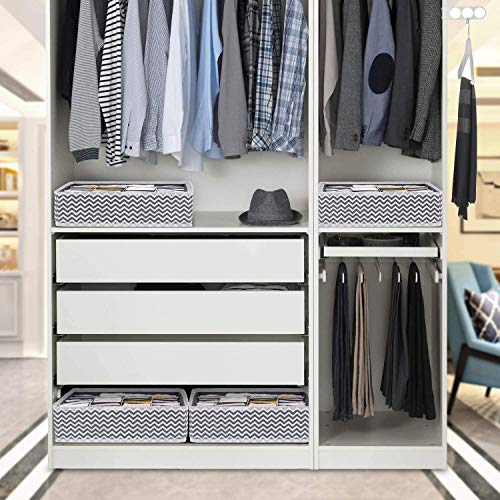 joyoldelf - Caja de Almacenamiento Plegable para cajones - 2 Paquetes - 24 Compartimentos - Organizador para Ropa Interior, Guardar Calcetines, Sujetadores, pañuelos