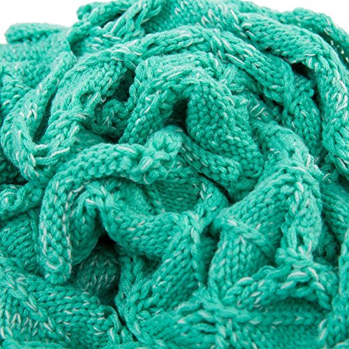 Jr.Hagrid Mermaid Tail Blanket para niñas, Saco de Dormir de Sirena para niños, Manta de Cola de Sirena Hecha a Mano, Regalo de cumpleaños para niñas de 3-8 años (Verde)
