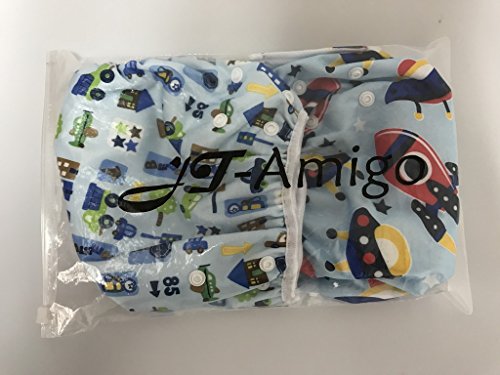 JT-Amigo Pañal Bañador Reutilizable Para Bebé (Pack de 2), Set 3