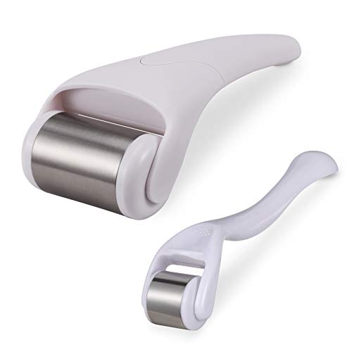 Juego de 2 rodillos de hielo para cara y ojos, hinchazón, migraña, alivio del dolor y lesiones pequeñas, productos para el cuidado de la piel