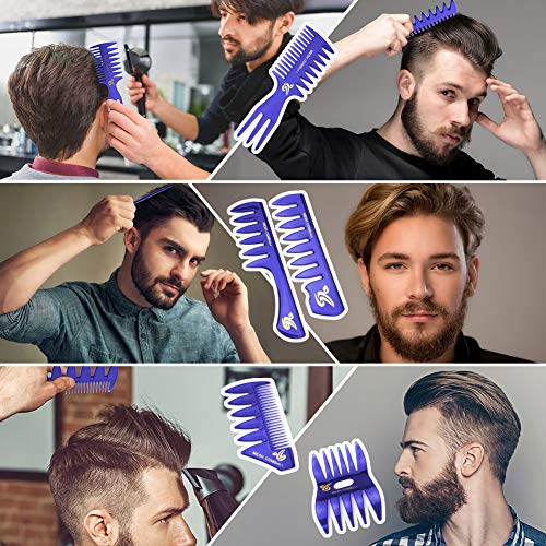 Juego de 5 Peinetas de Peluquería Accesorios de Peluquería Peines Profesionales para Peluquería y Peluquería Antiestáticos Cepillo Antiestático para Cabello para Hombres Y Niños