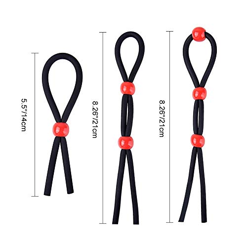 Juego de anillos de pareja ajustable, anillos de amor básicos, 3 piezas