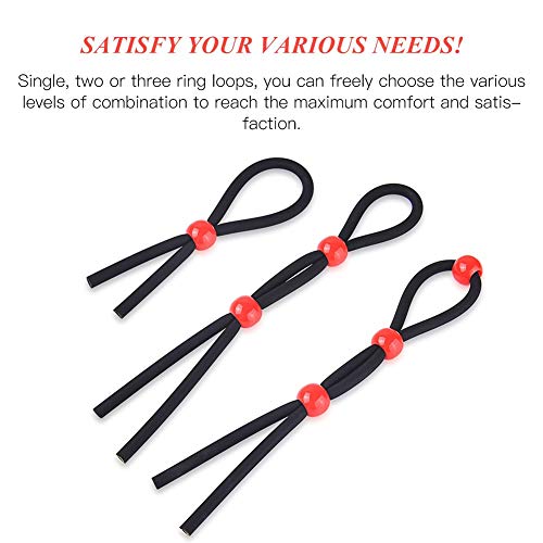 Juego de anillos de pareja ajustable, anillos de amor básicos, 3 piezas