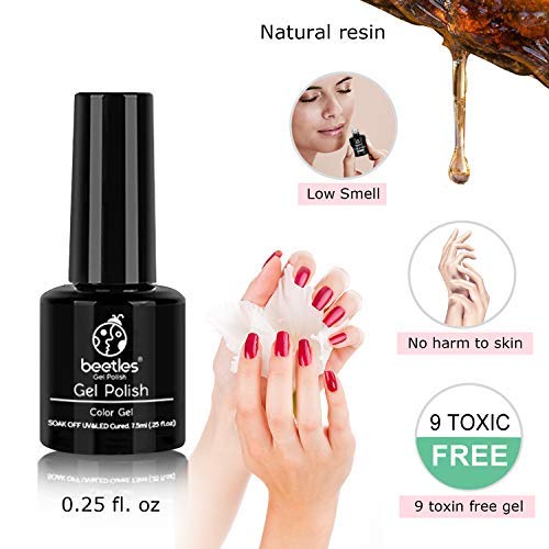 Juego de esmaltes de uñas de gel de la serie LILAC & LILLIES - 6 colores nude gris y blanco