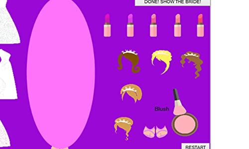 Juego de Vestir y Maquillar a la Novia