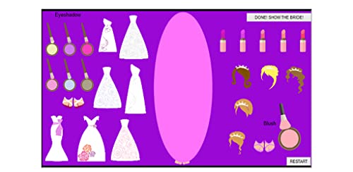 Juego de Vestir y Maquillar a la Novia