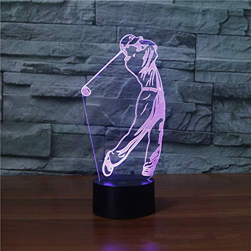 Jugar Luces de Golf luz de Noche en Forma de Color lámpara de Mesa táctil para niños luz de Noche para Dormir de bebé luz de habitación