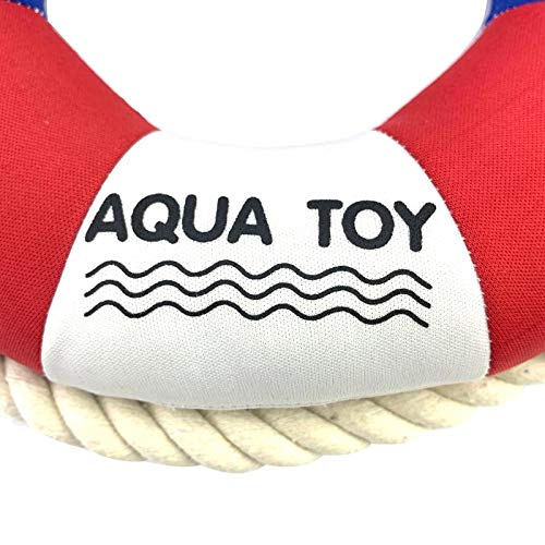 Juguete para Mascotas Cute Lifebuoy Throwing Training Dog Toys Puppy Clean The Teeth Cuerda De Algodón Chew Toy para Pequeños, Medianos Y Grandes Productos para Mascotas