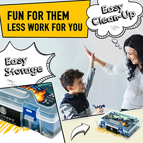 Juguete Robot STEM | divertido juego creativo 3 en 1 | Juguetes de construcción para niños de 6-14 años de edad | El mejor juguete de regalo para niños | Kit de póster gratis incluido