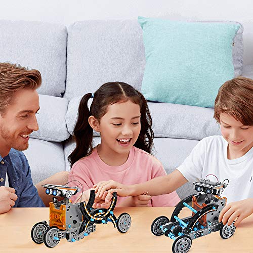 Juguetes Stem para niños de 8 años Kit de Robot Solar 12 en 1 Aprendizaje Educativo Ciencia Construcción de Juguetes con alicates para niños de 8-12 años