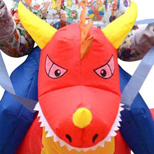 Juguetes Suministros y Accesorios - dinosaurio inflable traje Adultos Blow divertido hasta equipo de la Navidad de Halloween Cosplay del vestido de lujo del mono DOISLL