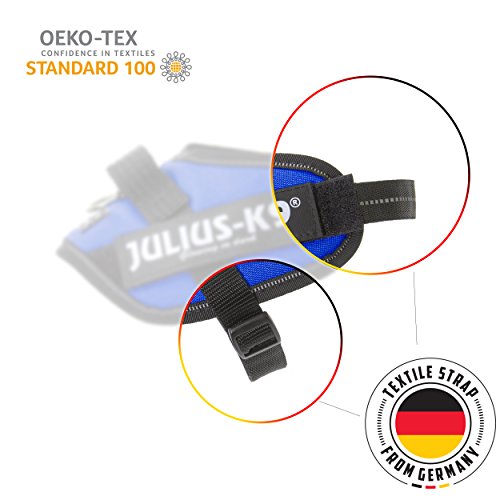 Julius-K9 16IDC - Arnés de Potencia para Perros, color Negro, Tamaño 0