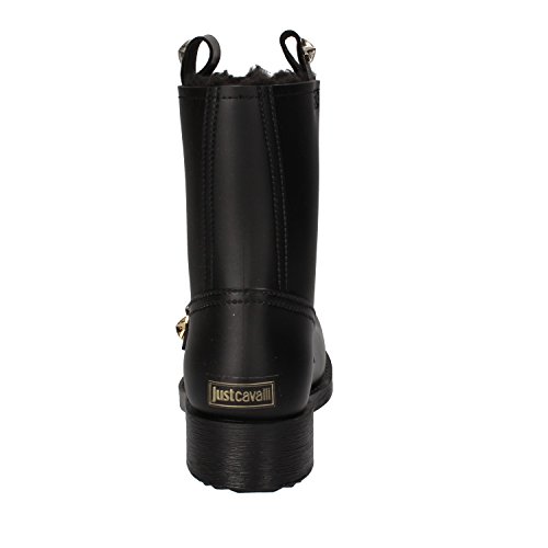 JUST CAVALLI Botines Mujer Caucho Negro 36 EU