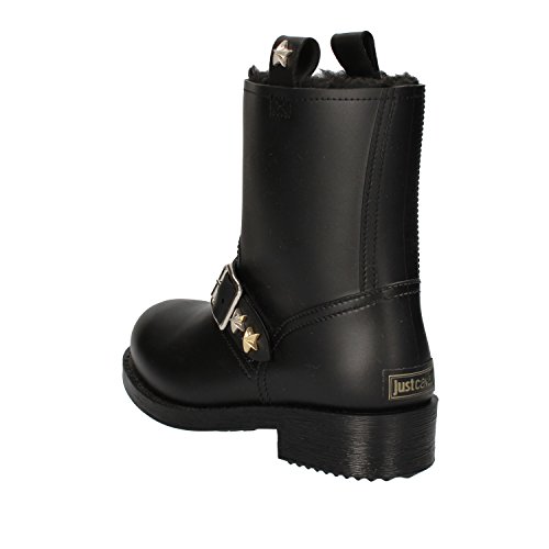 JUST CAVALLI Botines Mujer Caucho Negro 36 EU