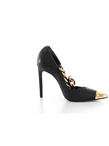 Just Cavalli S09WL0085 P3490 - Zapatos de tacón para mujer Negro Size: 38 EU