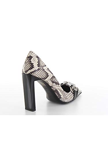 Just Cavalli S09WL0090 P3489 - Zapatos de tacón para mujer Beige Size: 37 EU