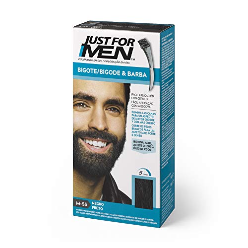 Just For Men Just For Men Tinte Colorante En Gel Para Barba Y Bigote - Negro (Formula Mejorada)