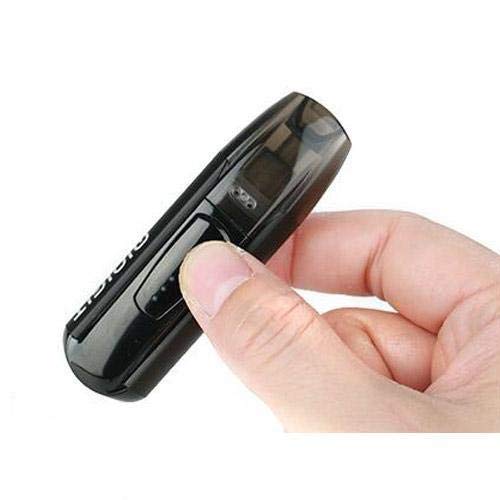 Justfog MINIFIT Kit de inicio 370 mAh (Negro) Cigarrillo electrónico Resistencia de algodón 100% orgánico con PEACEVAPE™ Vape Band Sin Tabaco y Sin Nicotina