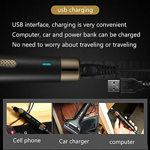 JYMSB Cortapelos Nariz y Oreja sin Dolor, 4 en 1 Recortador de Pelo y Cejas, para Nariz Oído y Pelo Facial Cabeza Lavable