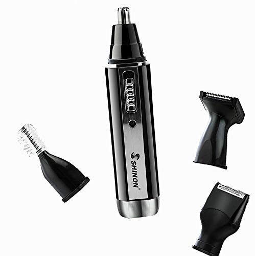 JYMSB Nose Hair Trimmer sin Dolor, Profesional Cortapelos Nariz y Oreja, Recortador de Pelo y Cejas Lavable Desmontable para Hombres y Mujeres